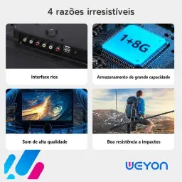 Smart Tv 40'' Full Hd Weyon 40wdsnbx Wi-fi Android 14 — imagem 6