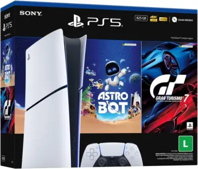 PlayStation®5 Slim Digital 825GB Pacote