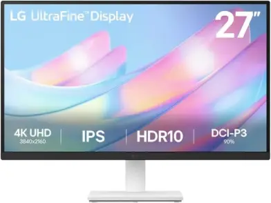 Monitor LG UltraFine - Tela IPS UHD 4K 27", HDR10, DCI-P3 90%