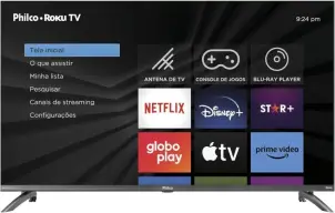 Smart TV 40" Philco Roku TV LED Dolby Audio PTV40M9GR2CGB — imagem 2