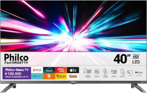 Smart TV 40" Philco Roku TV LED Dolby Audio PTV40M9GR2CGB — imagem 1