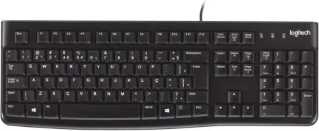 Teclado fio USB Logitech K120
