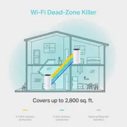 Kit Roteador TP-Link Wi-Fi Mesh Gigabit 5GHz Deco M4 — imagem 4