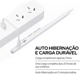 Caneta Pencil WB Para iPad com Palm Rejection e Ponta de Alta Precisão de 1.0mm — imagem 5