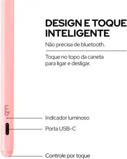 Caneta Pencil WB Para Apple iPad com Palm Rejection e Ponta de Alta Precisão — imagem 4