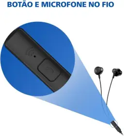 PHILIPS, Fone de Ouvido com Microfone, TAUE101BK/00, Com fio de 1,2 metros — imagem 6