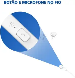 PHILIPS, Fone de Ouvido com Microfone, TAUE101WT/00, Com fio de 1,2 metros — imagem 6