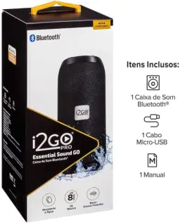 I2GO, Caixa De Som Bluetooth Essential Sound Go, 10W RMS, Resistente à Água — imagem 9