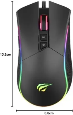 Mouse Gamer HAVIT HV-MS1001, 7 Botões - Macro e DPI — imagem 5