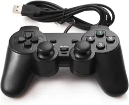 Joypad com fio USB 2.0 controle de jogo gamepad joystick para PC e laptop — imagem 2