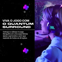 JBL Headset Gamer Quantum 610 Wireless - Preto — imagem 4