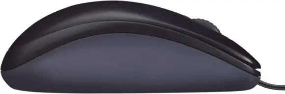 Mouse com fio USB Logitech M90 com Design Ambidestro e Facilidade Plug and Play — imagem 2
