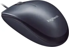 Mouse com fio USB Logitech M90 com Design Ambidestro e Facilidade Plug and Play — imagem 4