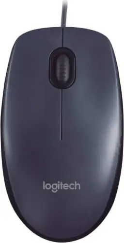 Mouse com fio USB Logitech M90 com Design Ambidestro e Facilidade Plug and Play — imagem 1