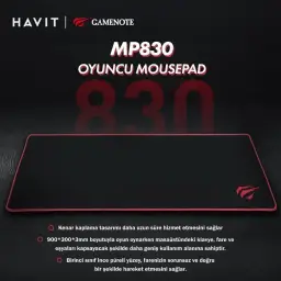 Mouse Pad Professional Gaming, Havit, Hv-MP830, 30 X 90 cm — imagem 5