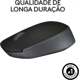 Mouse sem fio Logitech M170 com Design Ambidestro Compacto — imagem 5