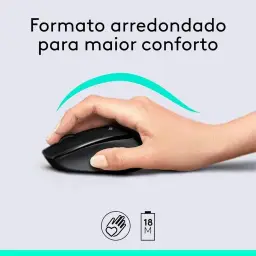 Combo Teclado e Mouse sem fio Logitech MK345 com Teclado com Apoio para as Mãos — imagem 3
