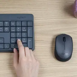 Combo Teclado e Mouse sem fio Logitech MK235 com Conexão USB — imagem 7