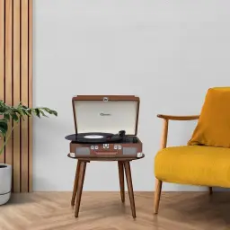 Vitrola Chrome Brown com Usb e Bluetooth, Bivolt — imagem 6