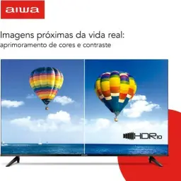 Smart TV Aiwa 32", Android, HD, Borda Ultrafina, HDR10 — imagem 2