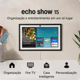 Echo Show 15 (Geração mais recente) | Smart display Full HD de 15,6" com Alexa — imagem 1