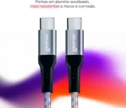 Geonav Cabo USB-C (tipo C) para USB-C (tipo C), 1,5 metros, nylon trançado — imagem 5