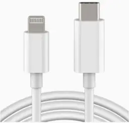 Cabo de carregador de iPhone Fast/Carga Rápida USB C Lightning Cabo — imagem 1
