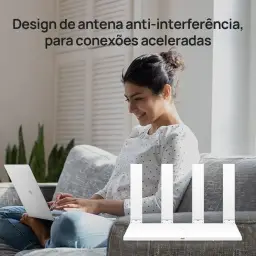 Roteador Huawei Wifi 6 AX2S AX1500 4 Antenas WS7000-42 Branco — imagem 7