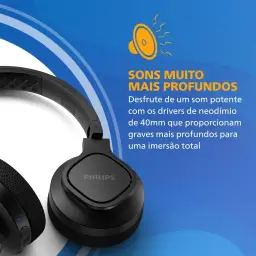 PHILIPS, Headphone Sport Bluetooth, TAA4216BK/00, Até 35 horas de bateria — imagem 4