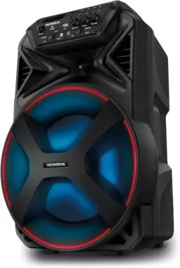MONDIAL Caixa Amplificada Connect Partyplus, Preto, 250W RMS, Bivolt - CM-250 — imagem 1