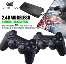 XUXL Consoles de Videogame, 4K 2,4G Wireless 10.000 jogos 32/64GB Retro Classic — imagem 9