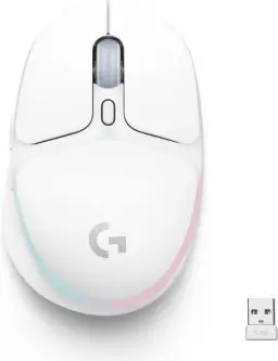 Mouse Gamer Sem Fio Logitech G705 LIGHTSPEED com RGB LIGHTSYNC, Design Compacto — imagem 1
