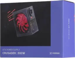 Fonte Gamer ATX 500W Crusader Preta Fortrek — imagem 11