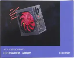 Fonte Gamer ATX 500W Crusader Preta Fortrek — imagem 9