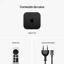 2022 Apple TV 4K Wi‑Fi + Ethernet - 128 GB (3ª geração) — imagem 6