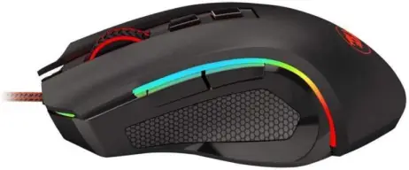 Redragon MOUSE GAMER GRIFFIN PRETO COM LED RGB - M607, UNICO — imagem 2