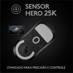 Mouse Gamer Sem Fio Logitech G PRO X SUPERLIGHT com Tecnologia LIGHTSPEED — imagem 5
