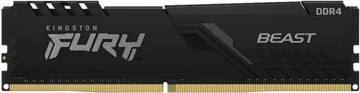 MEMÓRIA KINGSTON FURY BEAST DIMM DDR4 8GB 3200 MHZ KF432C16BB/8 1 — imagem 1