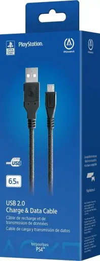 Cabo de Carregamento USB PowerA para PlayStation 4 — imagem 1