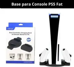 Carregador Controle PS5 Base de Carregamento Duplo Rapido Mimd Charging Dock — imagem 3