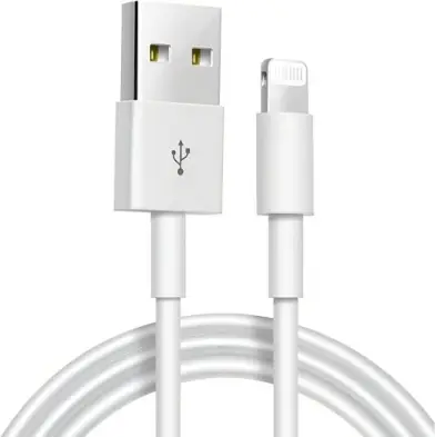 Cabo USB para Lightning Reforçado 1M, Compatível com iPhone 6 7 8 X Xs 11 Se 12