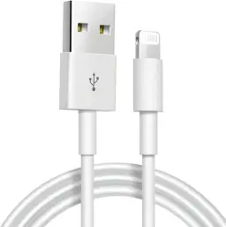 Cabo USB para Lightning Reforçado 1M, Compatível com iPhone 6 7 8 X Xs 11 Se 12 — imagem 1