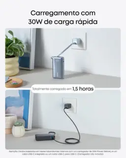Anker Nano Power Bank, Carregador Portátil de 10.000 mAh com Cabo USB-C — imagem 5