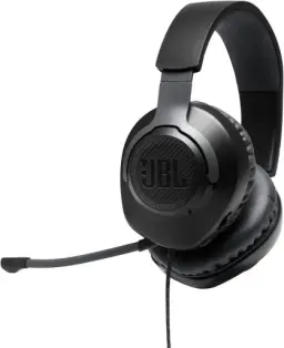 Fone de ouvido JBL Quantum 100, grande, preto — imagem 1