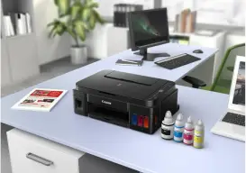 Impressora Multifuncional, Canon, Mega Tank G3110, Tanque de Tinta, Wi-Fi, Preto — imagem 2