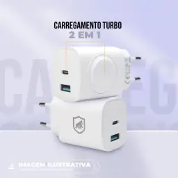 Gshield Carregador de Parede Survivor 3 em 1 Power Delivery Tipo-C 20W Ultra — imagem 6