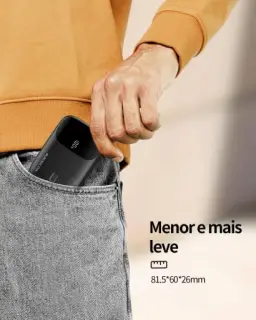 Carregador Portátil 10000mAh com Display LED — imagem 2