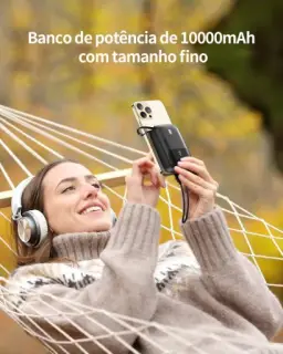 Carregador Portátil 10000mAh com Display LED — imagem 7