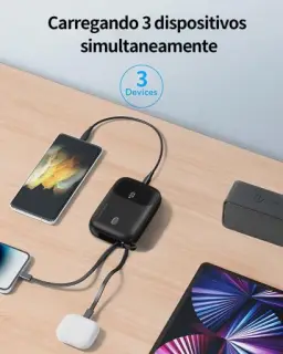 Carregador Portátil 10000mAh com Display LED — imagem 6