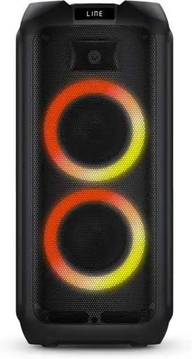 PHILIPS, Caixa de Som Bluetooth Party Speaker, com Luzes LED, TAX4209/78, FM